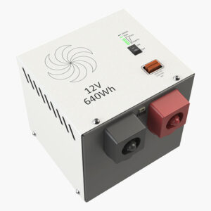 0.640kWh 12.8V LiFePO₄ Storagedock Battery
